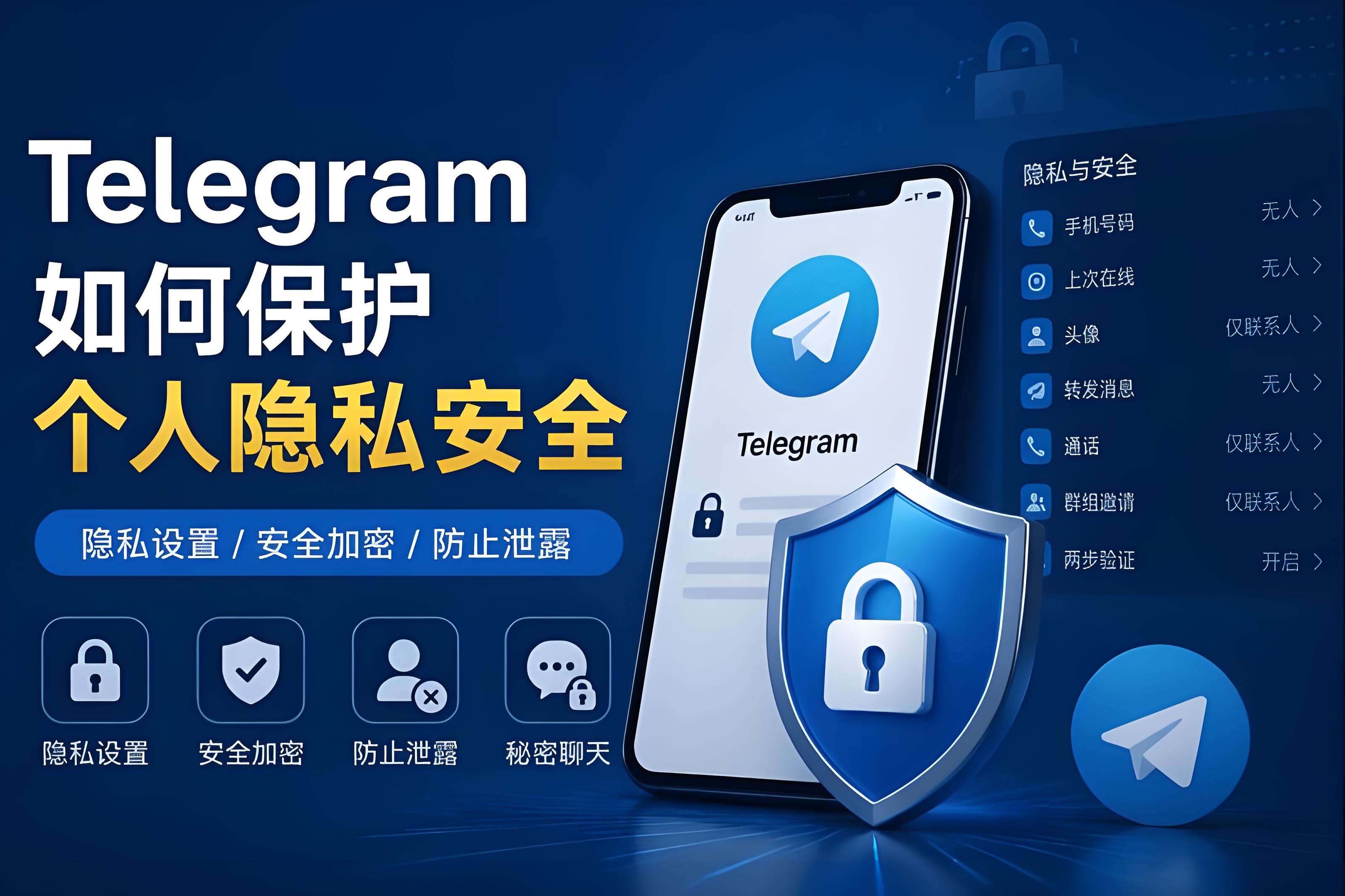 Telegram怎樣保護你的個人隱私安全？