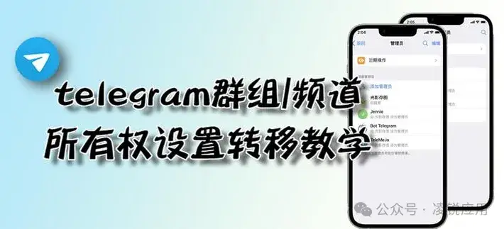 如何將 Telegram 群主身份轉交給他人？