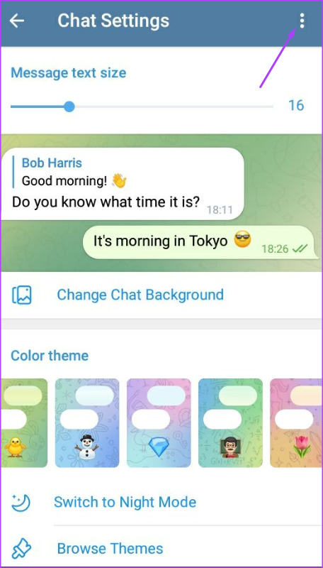 電報（Telegram）主題怎麼換？手機電腦都適用